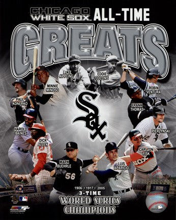 Chicago White Sox All Time Greats Composite