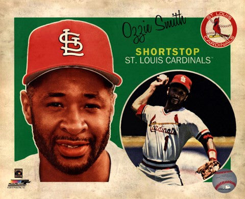 Ozzie Smith 2013 Studio Plus