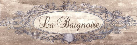 La Baignoire Sign - mini