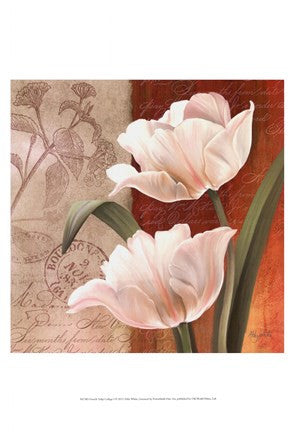 French Tulip Collage I