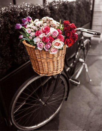 Basket of Flowers I