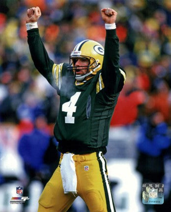Brett Favre 1996 Action