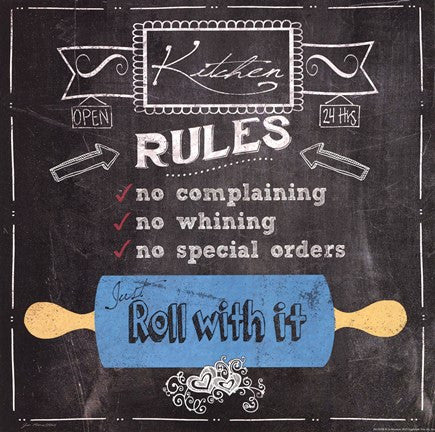Roll with it - black