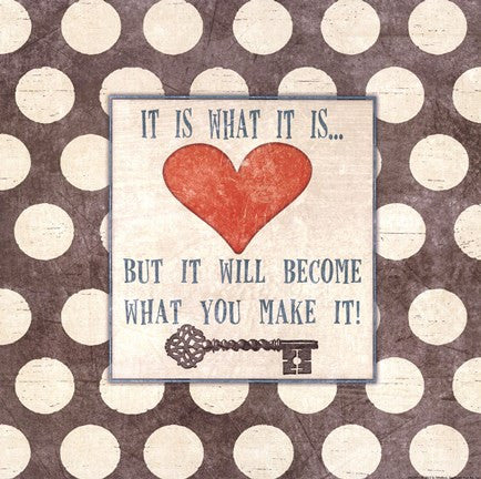 It is what it is