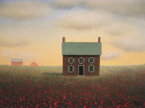 Old Farmhouse at Sunrise