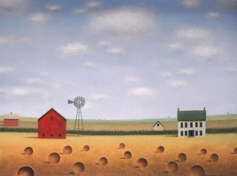 Windmill on the Old Farmstead
