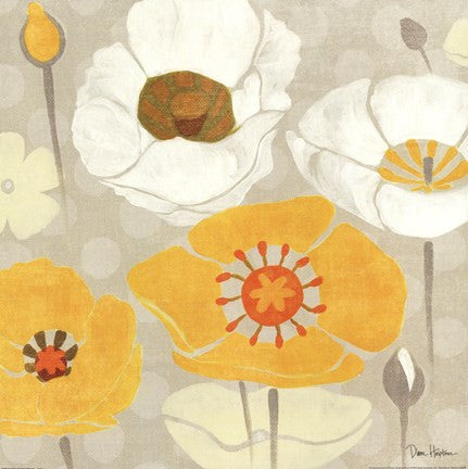 Sunshine Poppies II Square