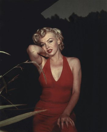 Marilyn Monroe 1954 Red Dress