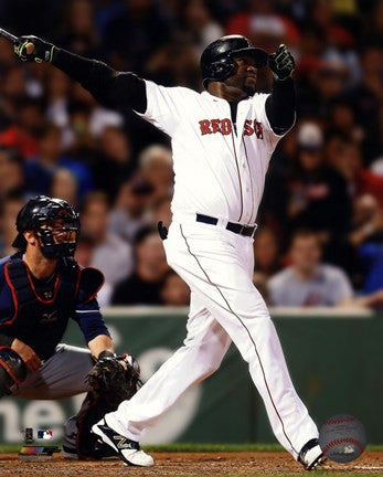 David Ortiz on field 2014