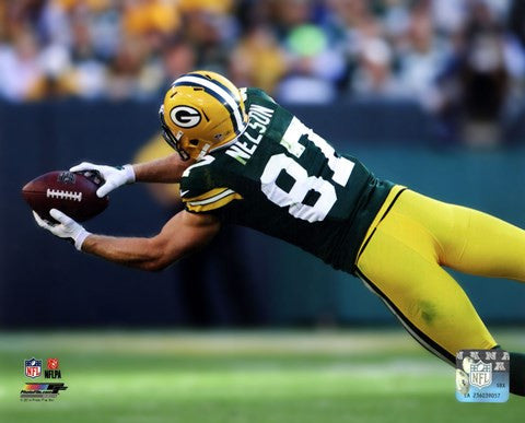 Jordy Nelson 2014 catching the ball