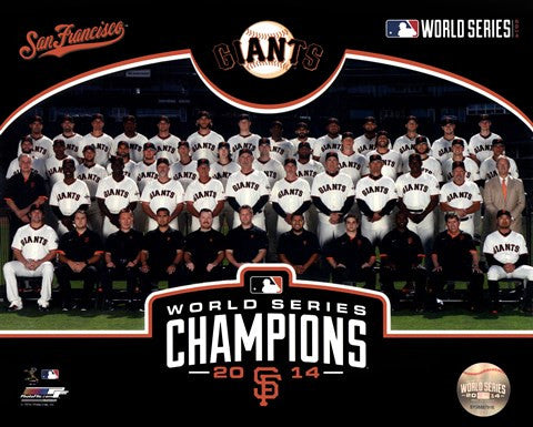 San Francisco Giants 2014 World Series Champions Team Sit Down
