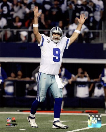 Tony Romo Touchdown Celebration 2014 Playoff Action