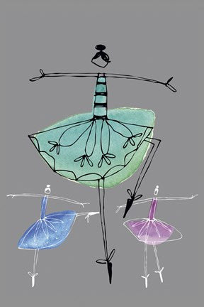 Pretty Ballerinas I