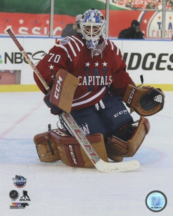 Braden Holtby 2015 NHL Winter Classic Action