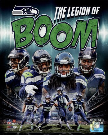 Seattle Seahawks Composite - Earl Thomas, Richard Sherman, Kam Chancellor, Byron Maxwell