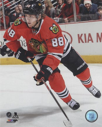 Patrick Kane On The Hockey Ice