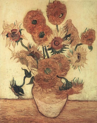 Vase With Sunflowers