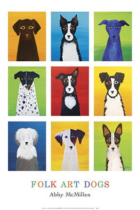 Folk Art Dogs