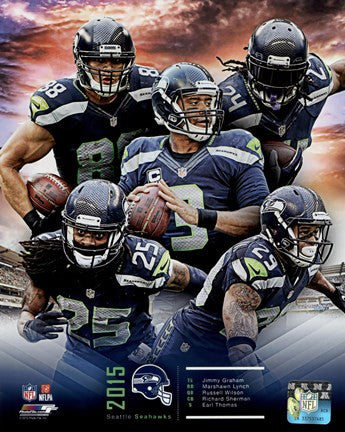 Seattle Seahawks 2015 Team Composite
