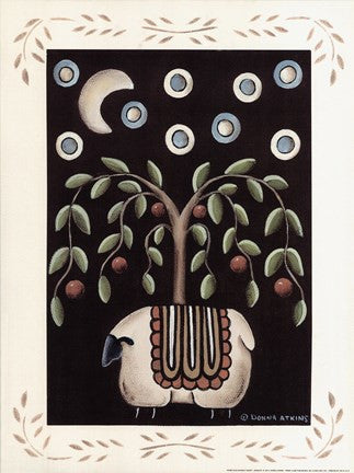 Penny Rug Moonlit Sheep