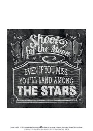 Chalkboard - The Moon & The Stars