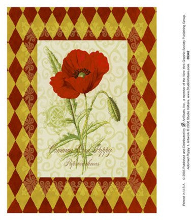 Adorned Poppy 1