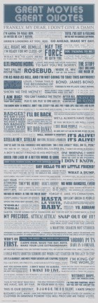 Great Movies - Great Quotes
