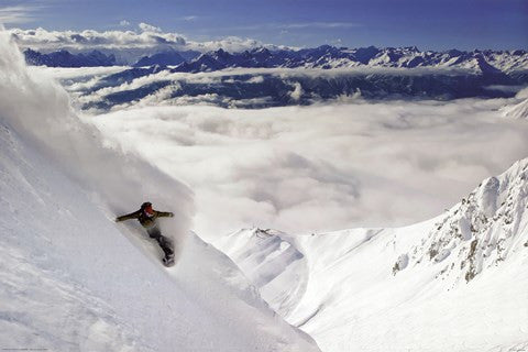 Snowboarder - Powder Turn