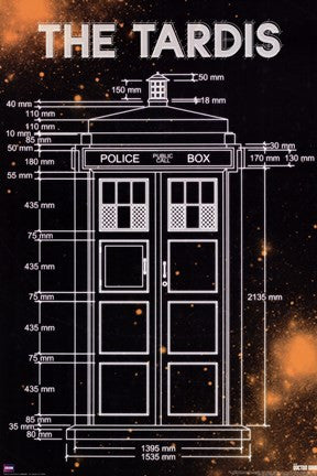 Doctor Who - Tardis Measurements
