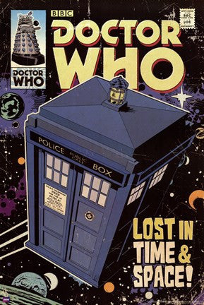 Doctor Who - Tardis Comic - Lost In Time And Space