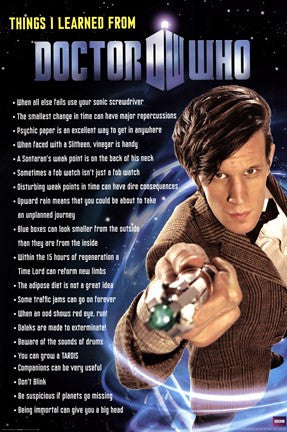 Doctor Who - The Things I Learned