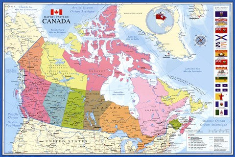 Map Of Canada