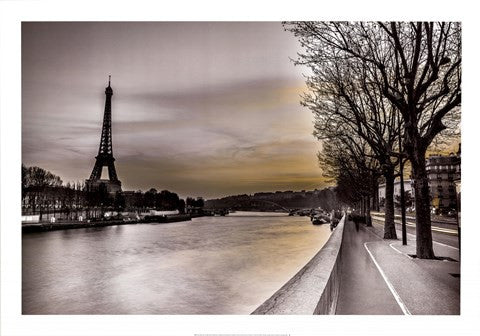 River Seine And The Eiffel Tower