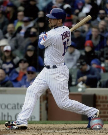 Ben Zobrist 2016 Action