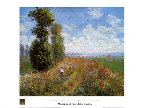 Meadow with Poplars